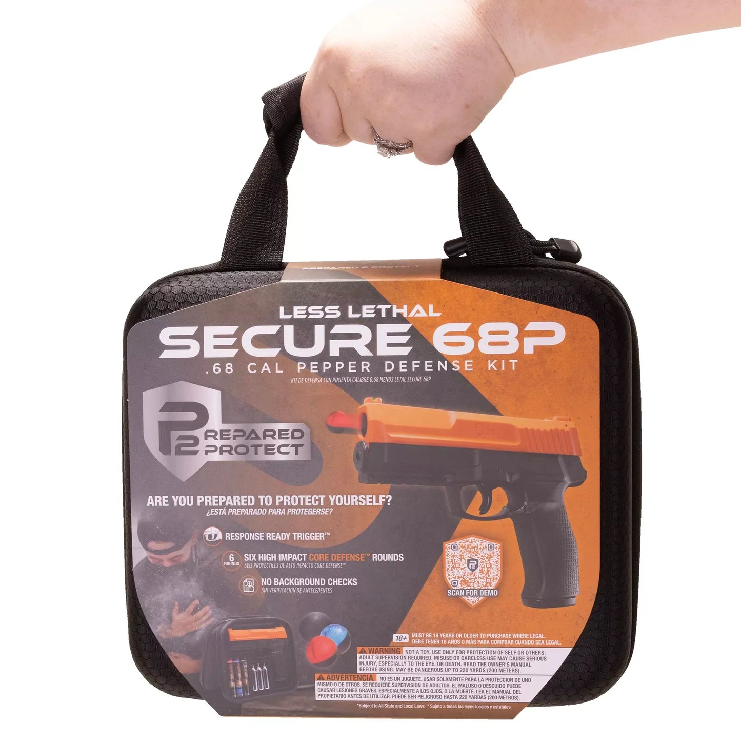 Prepared 2 Protect Secure 68P Self-Defense Pepper Ball Kit