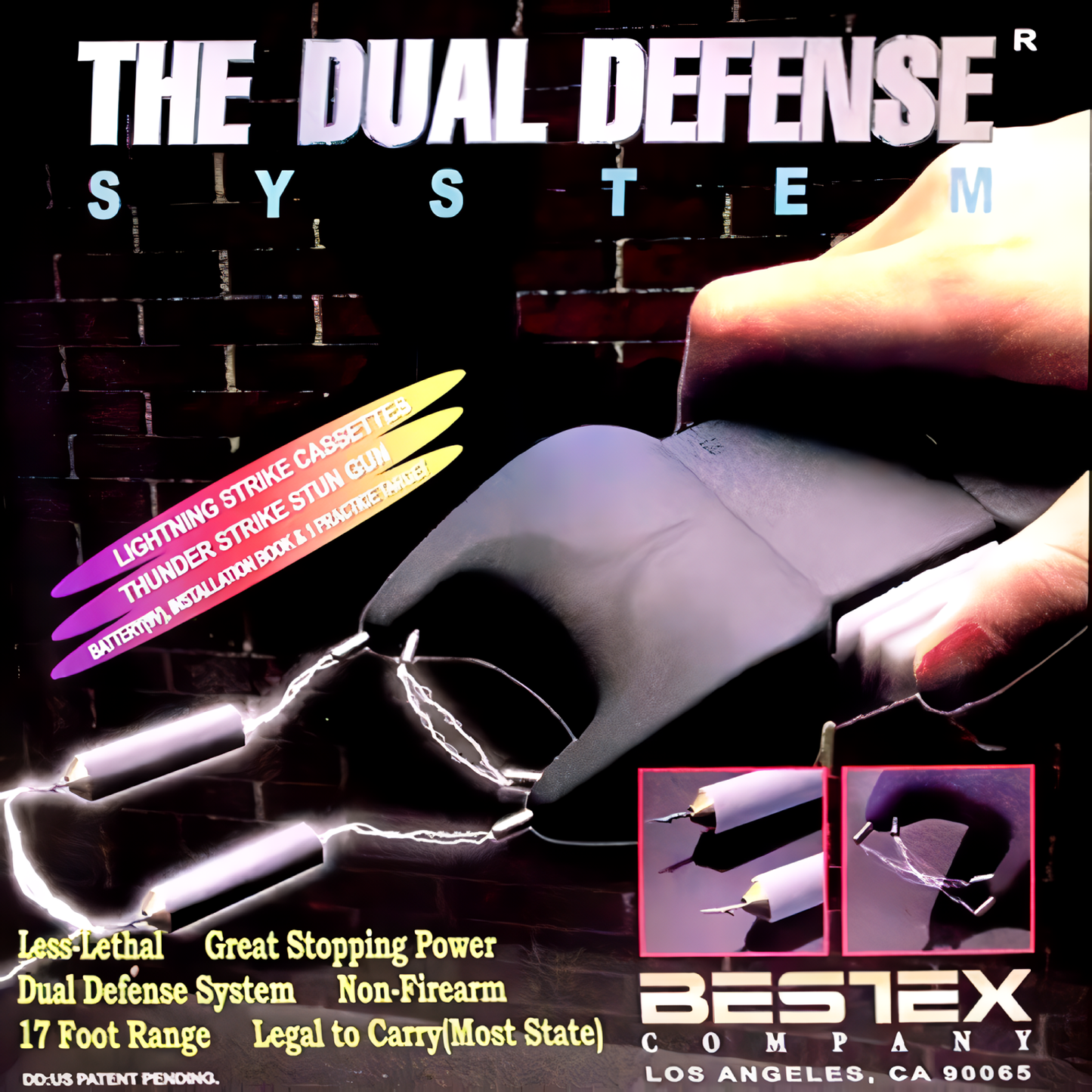 The Dual Defense System Reloadable Shooting Stun Gun