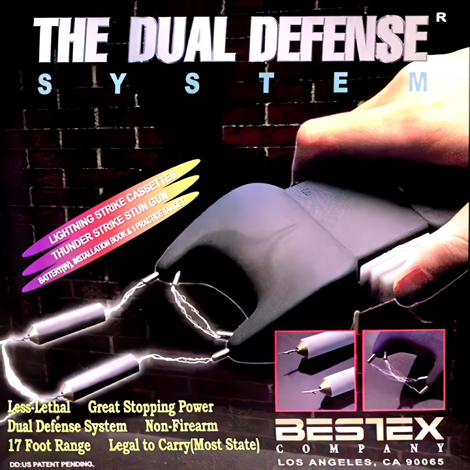 The Dual Defense System Reloadable Shooting Stun Gun