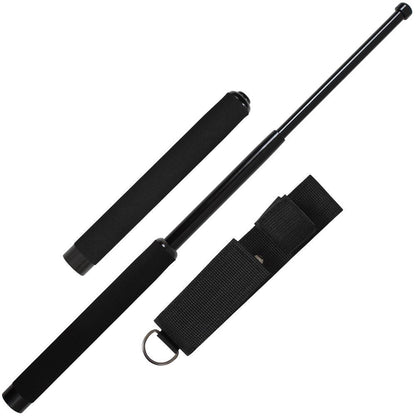 Rothco Solid Steel Expandable Baton w/ Nylon Holster 21"