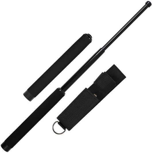 Rothco Solid Steel Expandable Baton w/ Nylon Holster 21"