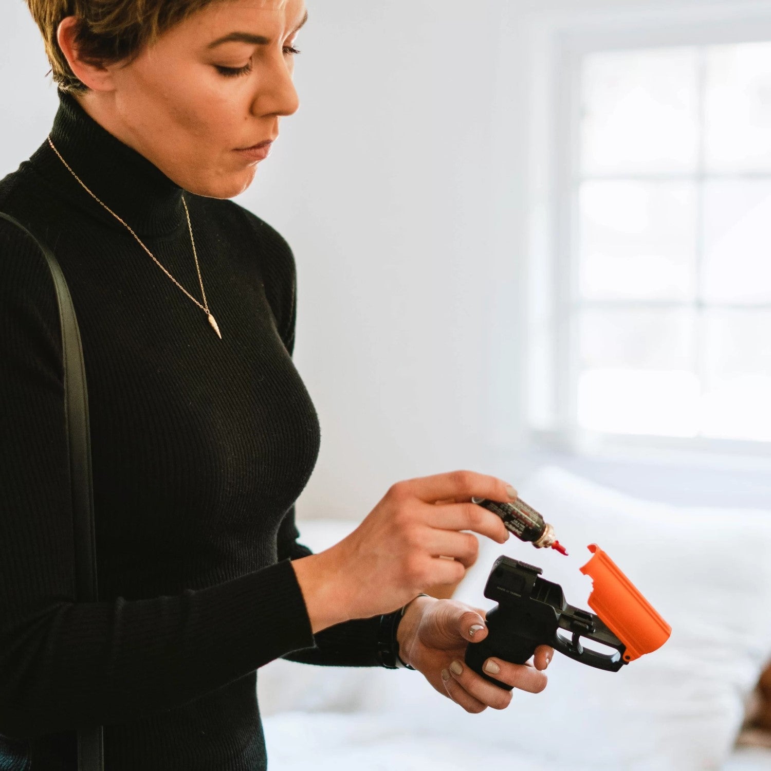 SABRE® Red Aim & Fire Reloadable Pepper Gel Gun