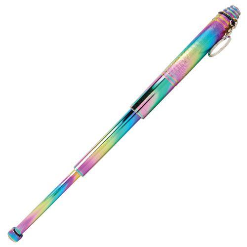 Safety Tech Expandable Steel Keychain Baton Plasma 12"