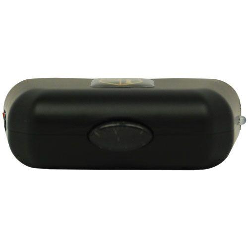 Safety Tech Spike Knuckle Rechargeable Stun Gun Black 20M