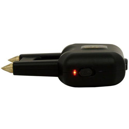 Safety Tech Spike Knuckle Rechargeable Stun Gun Black 20M