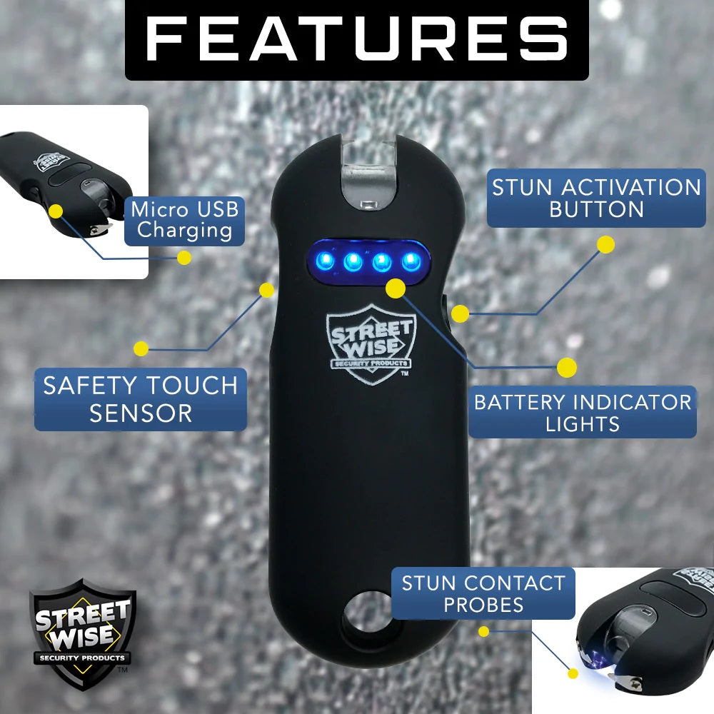 Streetwise Smart Body Activated Stun Gun 24M