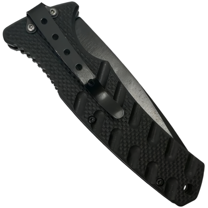Spring Assisted Automatic OTS Pocket Drop Point Knife 3.5"
