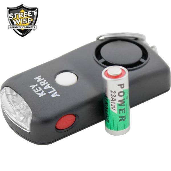 Streetwise 130dB Keychain Panic Alarm w/ LED Light