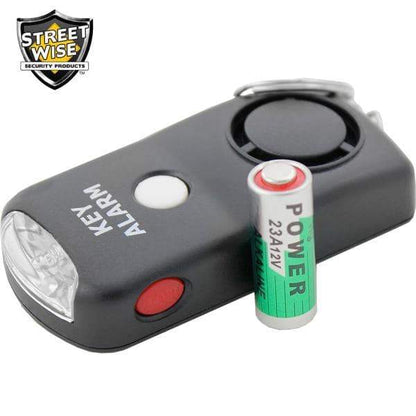 Streetwise 130dB Keychain Panic Alarm w/ LED Light
