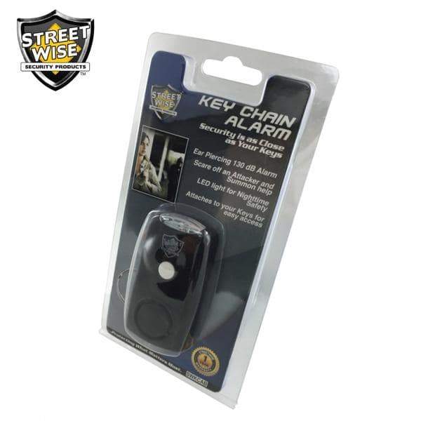 Streetwise 130dB Keychain Panic Alarm w/ LED Light