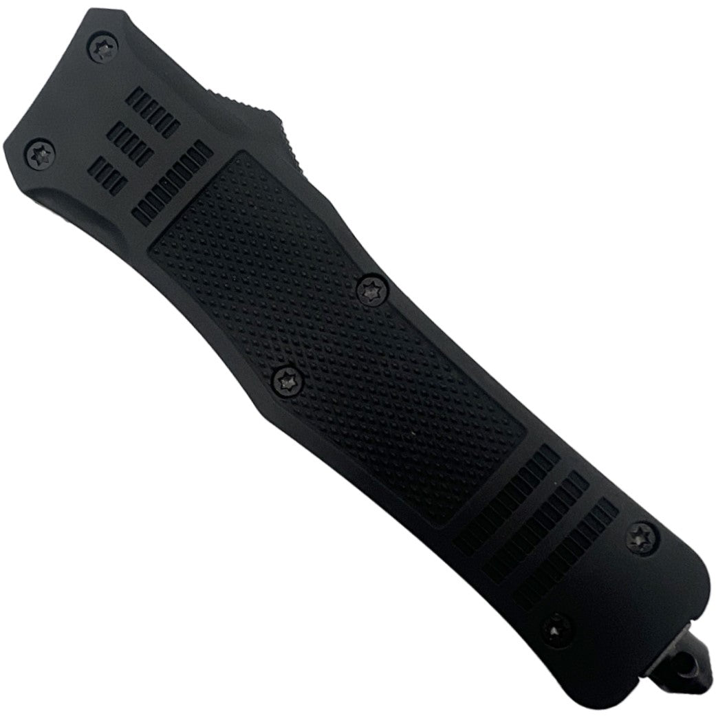 Streetwise Automatic OTF Steel Knife 3.75" w/ Glass Breaker & Sheath