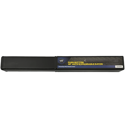 Streetwise Automatic Push Button Expandable Steel Baton 28"