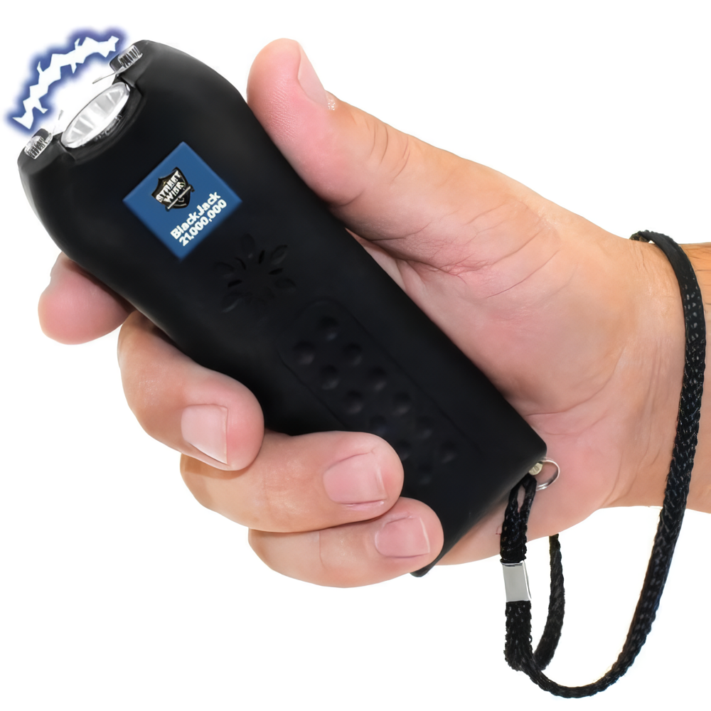 Streetwise Black Jack 120dB Stun Gun Alarm 21M