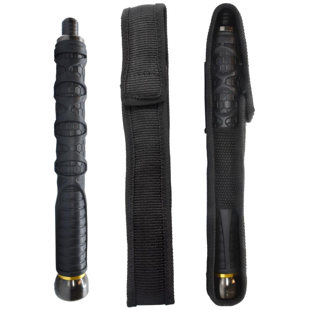 Streetwise Dark Knight Expandable Baton w/ Glass Breaker 21"