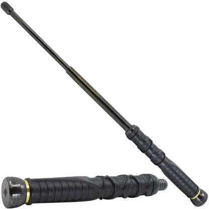 Streetwise Dark Knight Expandable Baton w/ Glass Breaker 21"