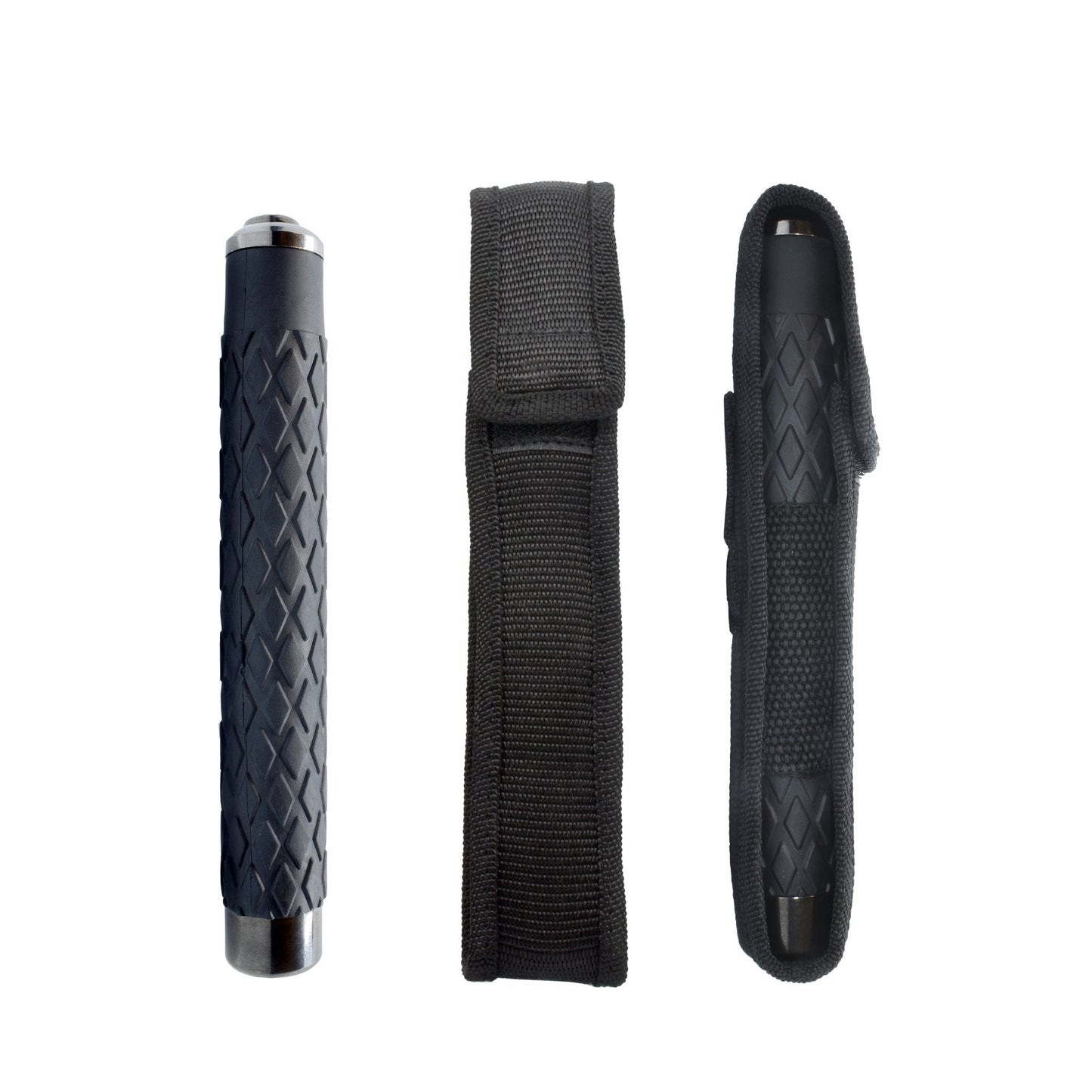 Streetwise Expandable Solid Steel Baton w/ Nylon Holster 21"