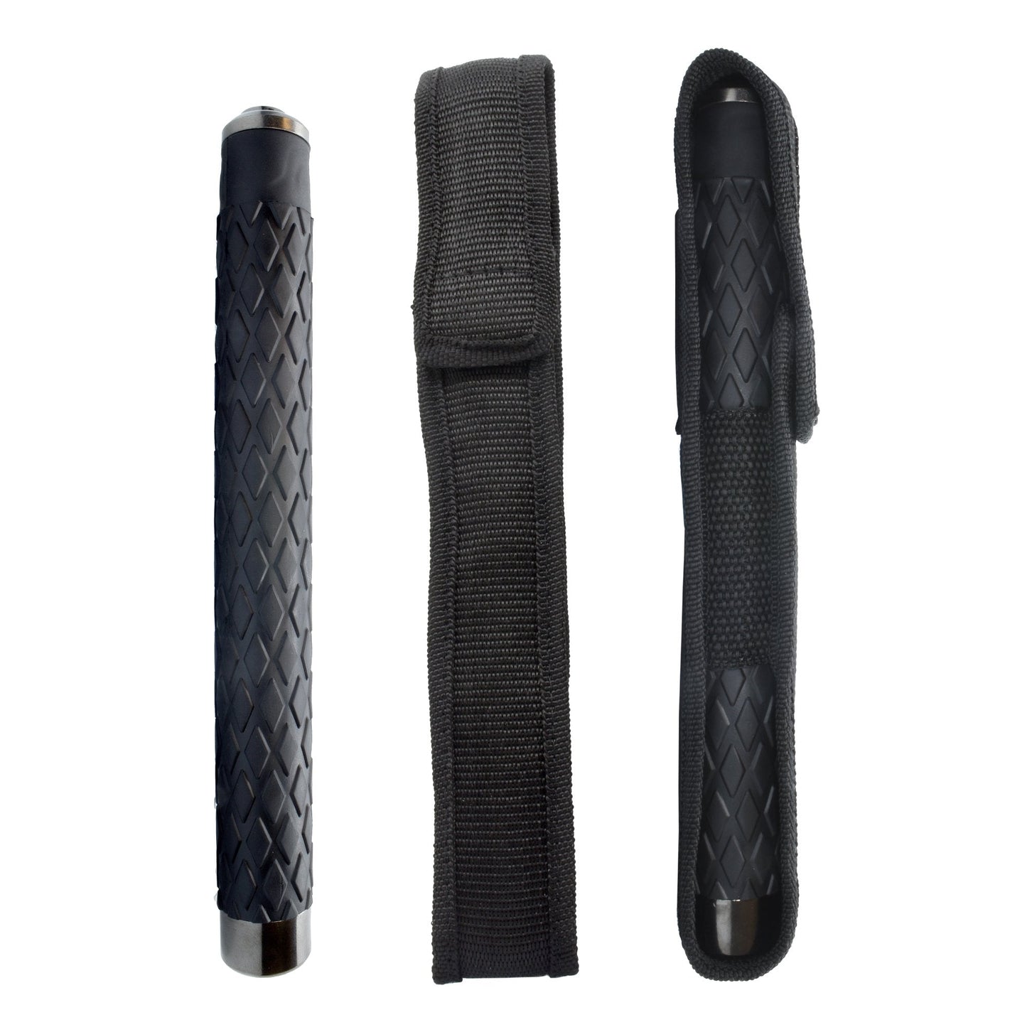 Streetwise Expandable Solid Steel Baton w/ Nylon Holster 26"