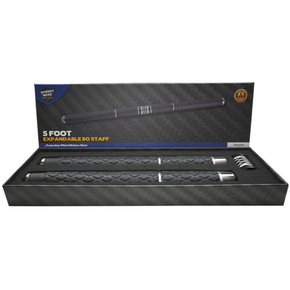 Streetwise™ Expandable Solid Steel Baton Bo Staff 5'