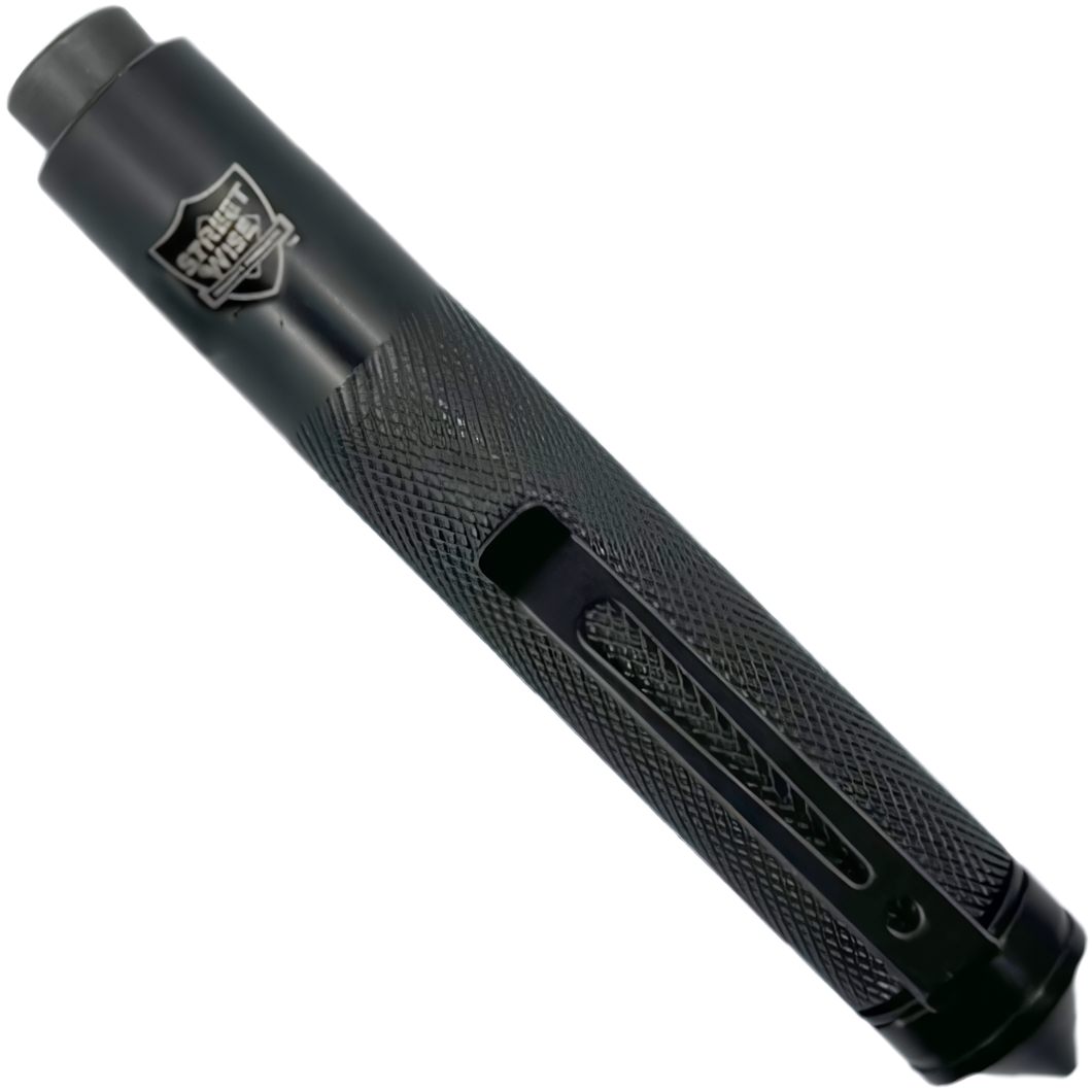 Streetwise Expandable Steel Spring Coil Glass Breaker Baton 12"