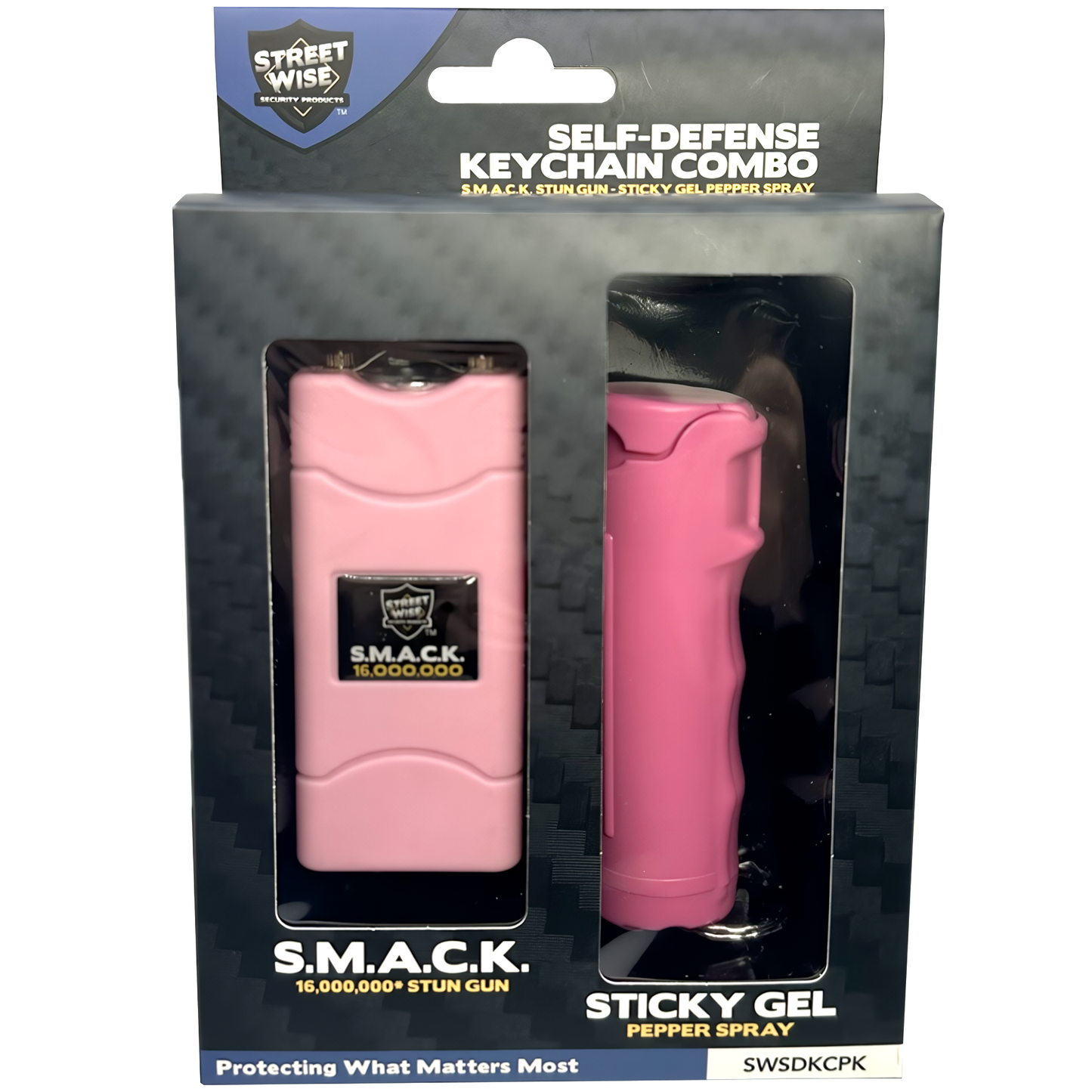 Streetwise Keychain Pepper Gel & Stun Gun Bundle Pack