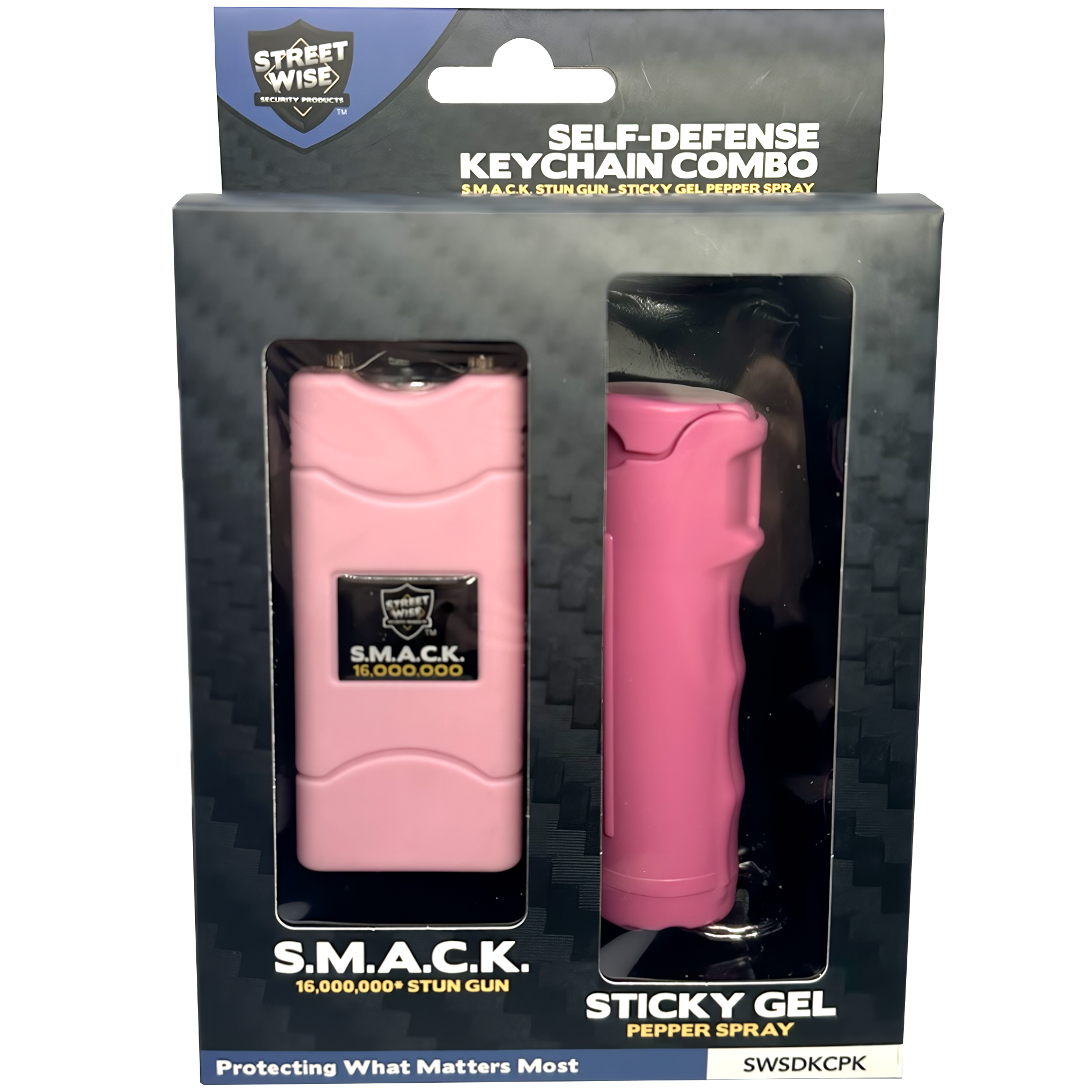 Streetwise Keychain Pepper Gel & Stun Gun Bundle Pack