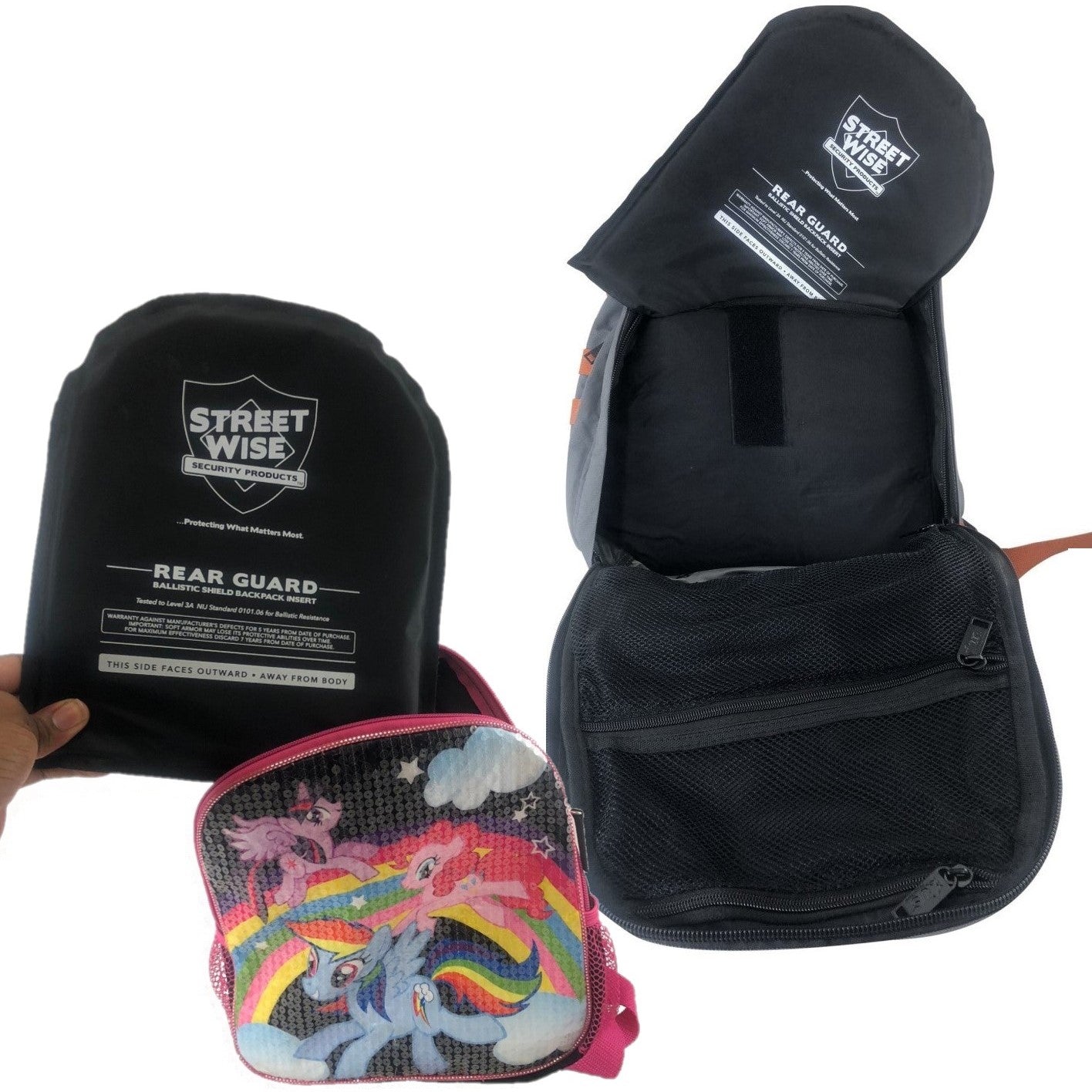 Streetwise Level IIIA Bulletproof Backpack Soft Armor Insert