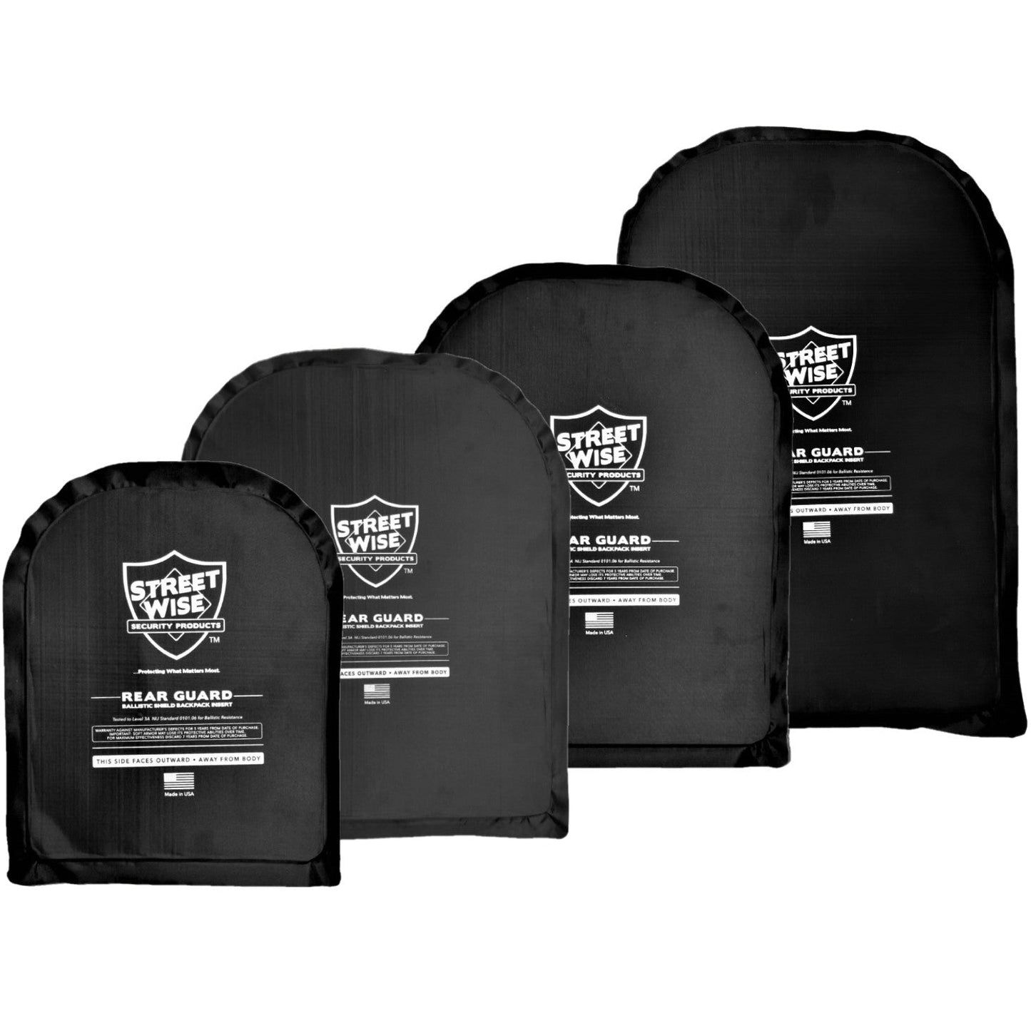Streetwise Level IIIA Bulletproof Backpack Soft Armor Insert