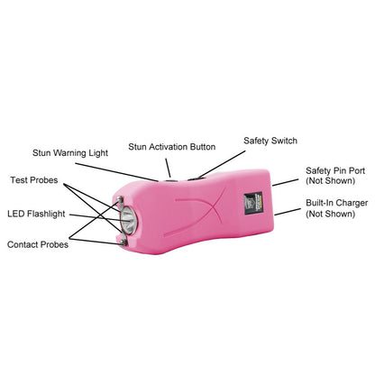 Streetwise Lifeguard Mini Rechargeable Stun Gun 16.5M