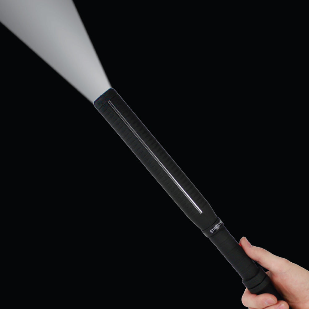 Streetwise™ Lightning Rod 18" LED Stun Gun Baton 7M