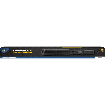 Streetwise™ Lightning Rod 18" LED Stun Gun Baton 7M