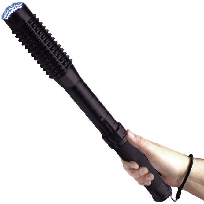 Streetwise Mini Barbarian 14.6" Rechargeable LED Spiked Stun Gun Baton 9M