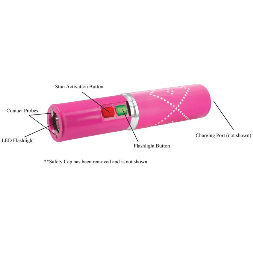 Streetwise Perfume Protector Disguised Rechargeable Stun Gun 17M