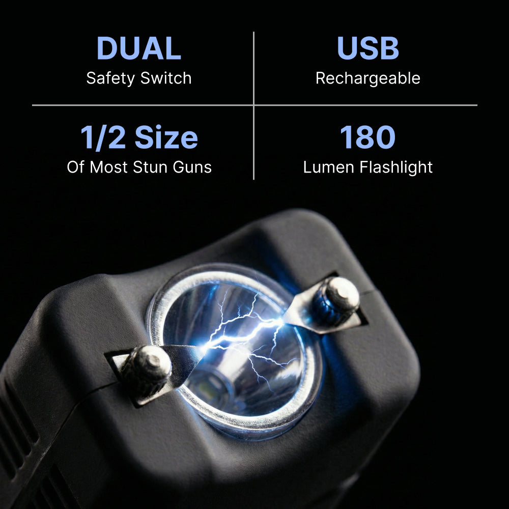 Streetwise Keychain Pepper Gel & Stun Gun Bundle Pack