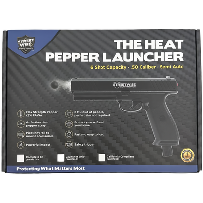 Streetwise The Heat Self-Defense Pepper Ball Launcher Gun