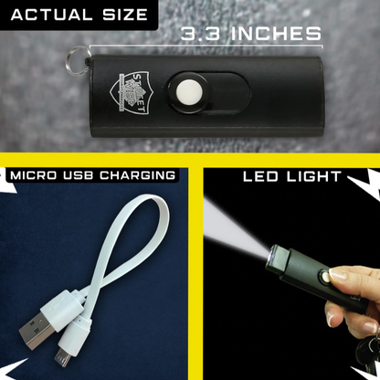 Streetwise USB Secure Keychain Stun Gun 22M