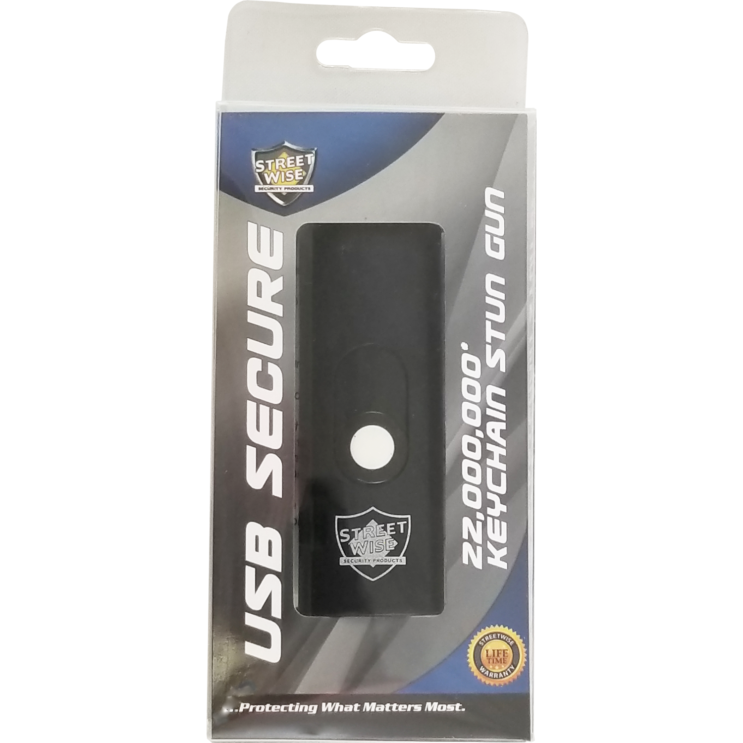 Streetwise USB Secure Keychain Stun Gun 22M