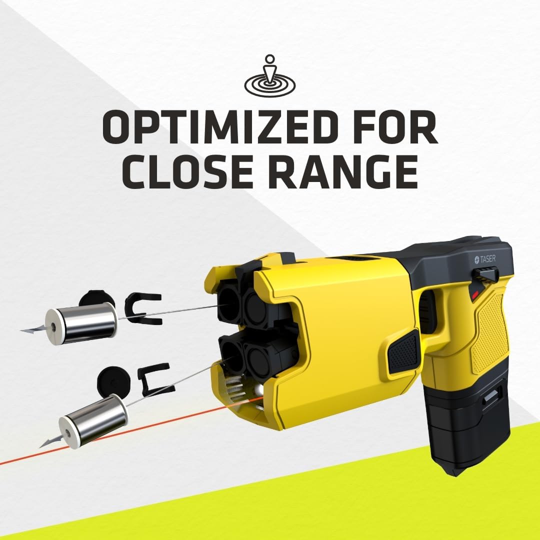 TASER 7 CQ Home Defense Shooting Stun Gun w/ Laser