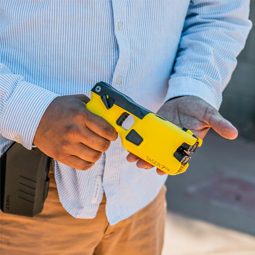 TASER 7 CQ Home Defense Shooting Stun Gun w/ Laser