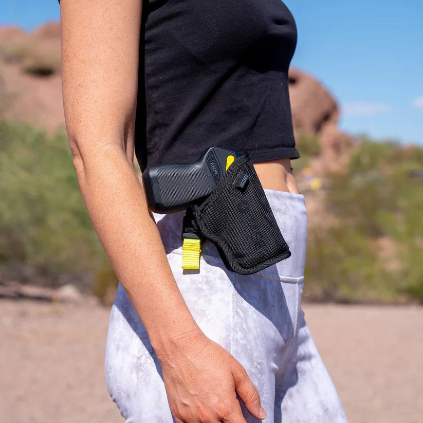 TASER Pulse 2 Less Lethal Compact Shooting Stun Gun Bundle Pack
