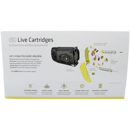 TASER Pulse/Bolt Reload Air Cartridges 10-Pack