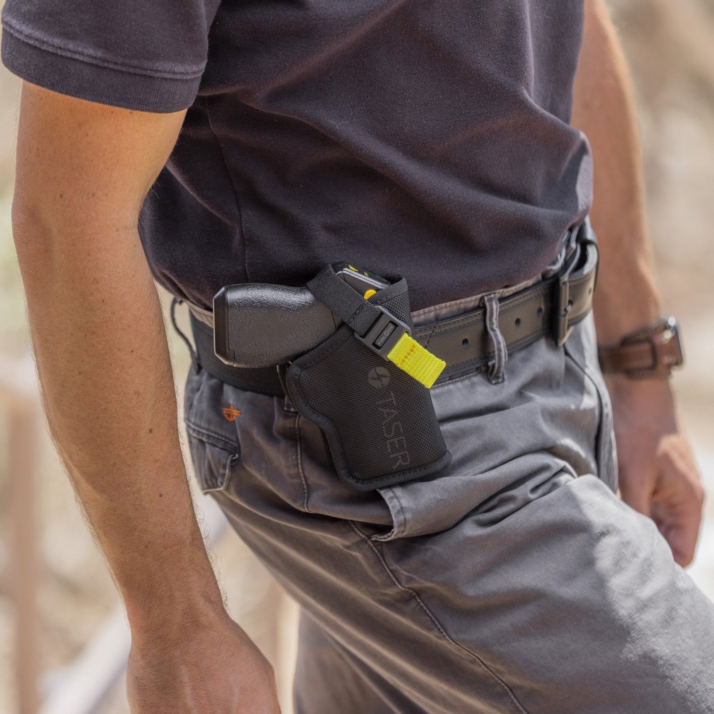 TASER Pulse Nylon Holster w/ Adjustable Metal Belt Clip
