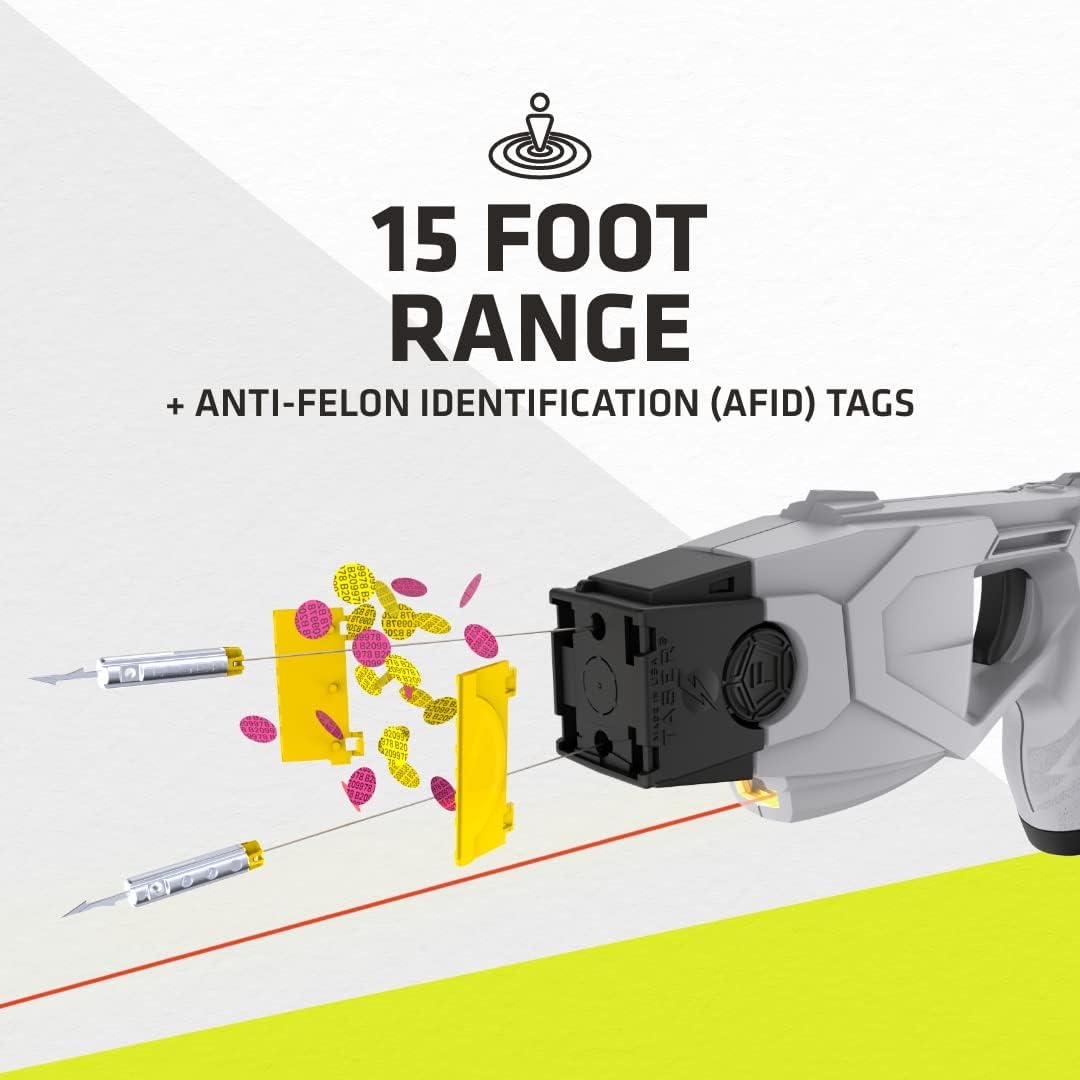 TASER X1 Reloadable Shooting Stun Gun w/ Targeting Laser