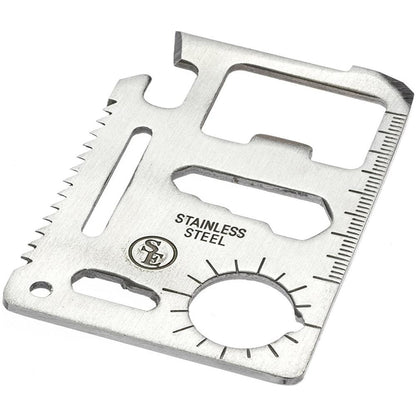 WeaponTek 11-in-1 Wallet Credit Card Tool Survival Utility Pocket Knife