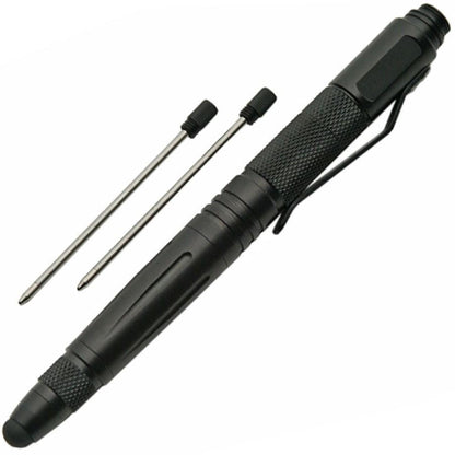 WeaponTek 4-in-1 Tactical Concealed Pen Knife w/ Stylus & Glassbreaker