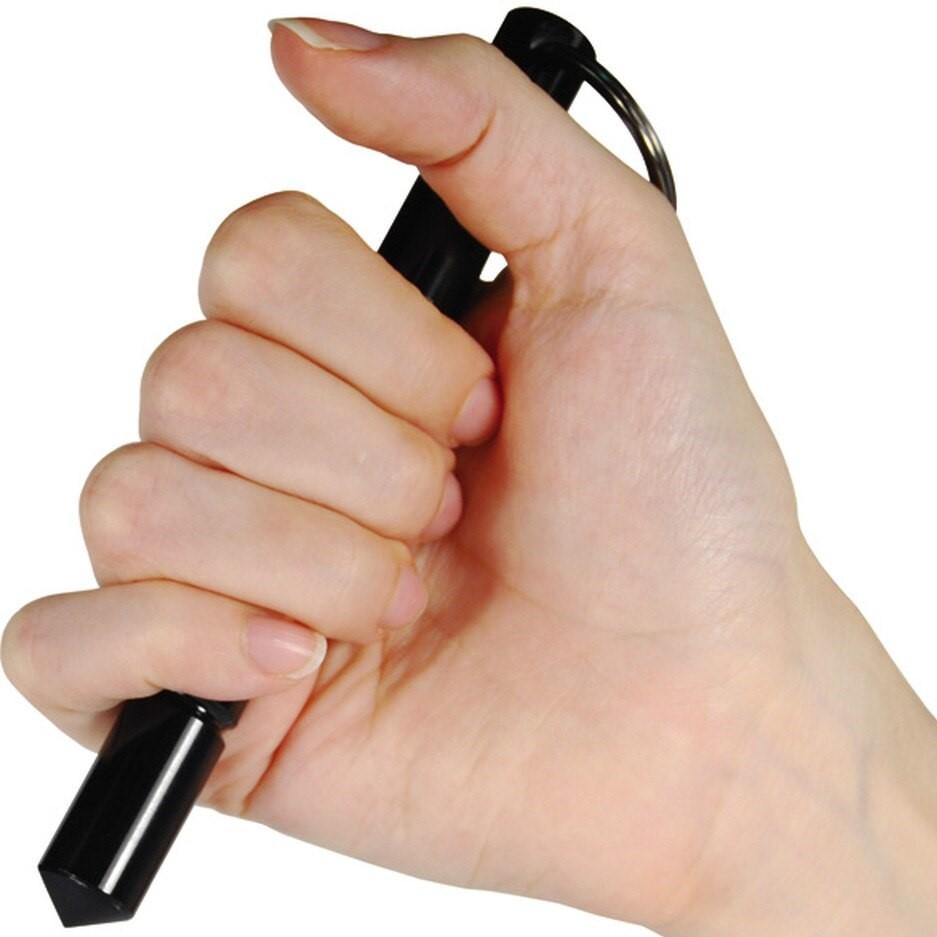 WeaponTek Tactical Pointed Tip Aircraft Aluminum Kubotan 5.5"