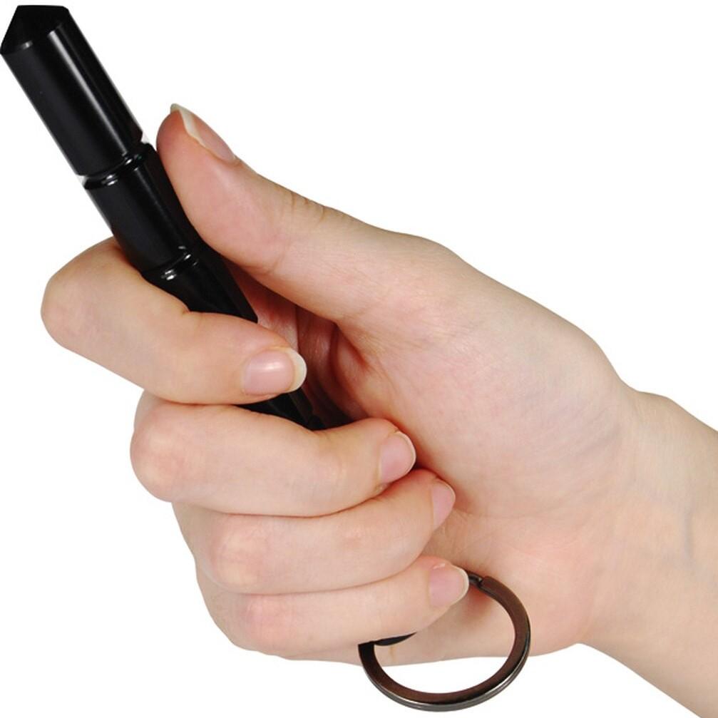 WeaponTek Tactical Pointed Tip Aircraft Aluminum Kubotan 5.5"