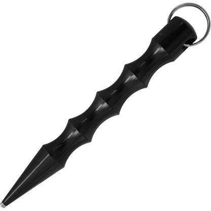 WeaponTek Tactical Pointed Tip Grooved Grip Kubotan 5.5"