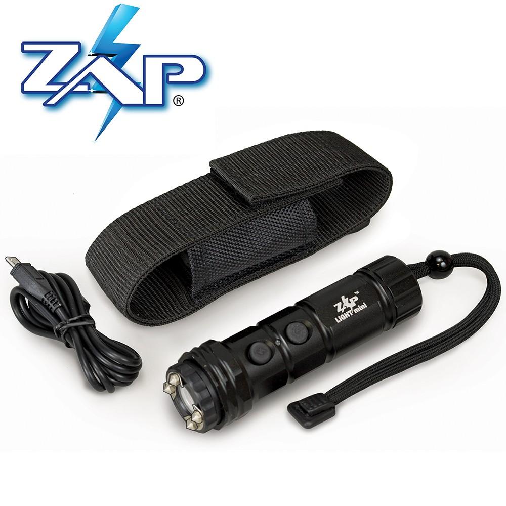 ZAP Light Mini Rechargeable Stun Gun Flashlight 800K