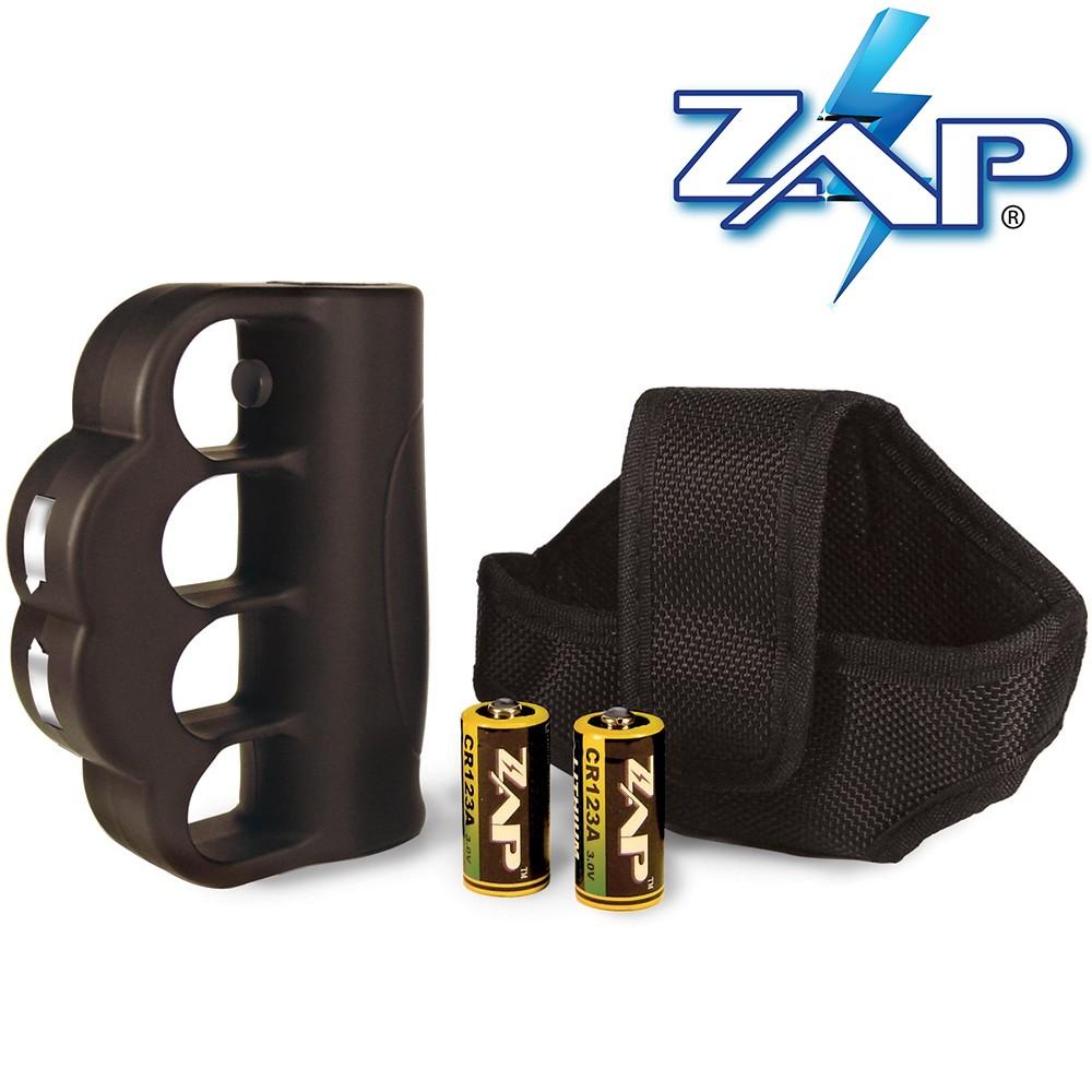 ZAP Blast Knuckles Stun Gun Black w/ Holster 950K