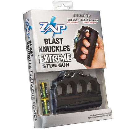 ZAP Blast Knuckles Stun Gun Extreme w/ Holster 950K